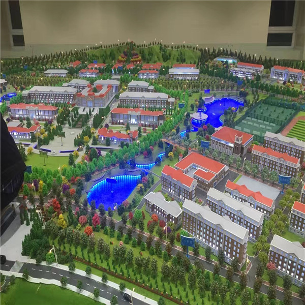 甘肃省公安厅301工程警察学校两当规划模型