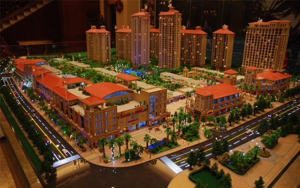 地形两当两当沙盘模型