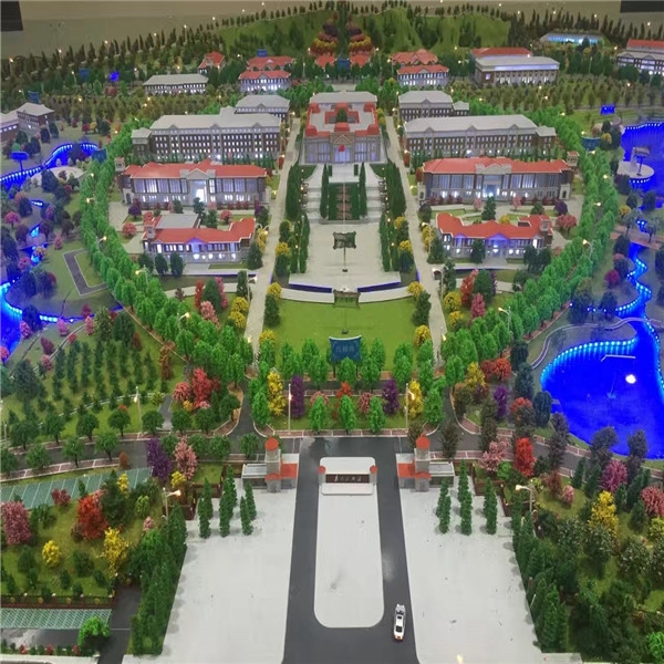 甘肃省公安厅301工程警察学校两当规划模型