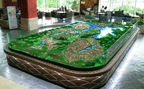 制作两当两当沙盘模型需要注意细节