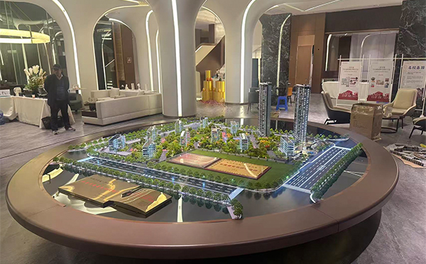 万达·央玺地产项目沙盘